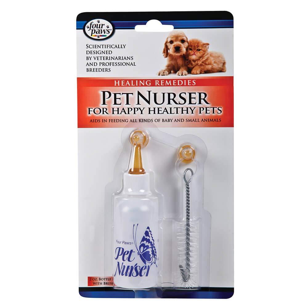 [Australia] - Four Paws Pet Nursing Bottle Kit Single Unit 2 oz. 