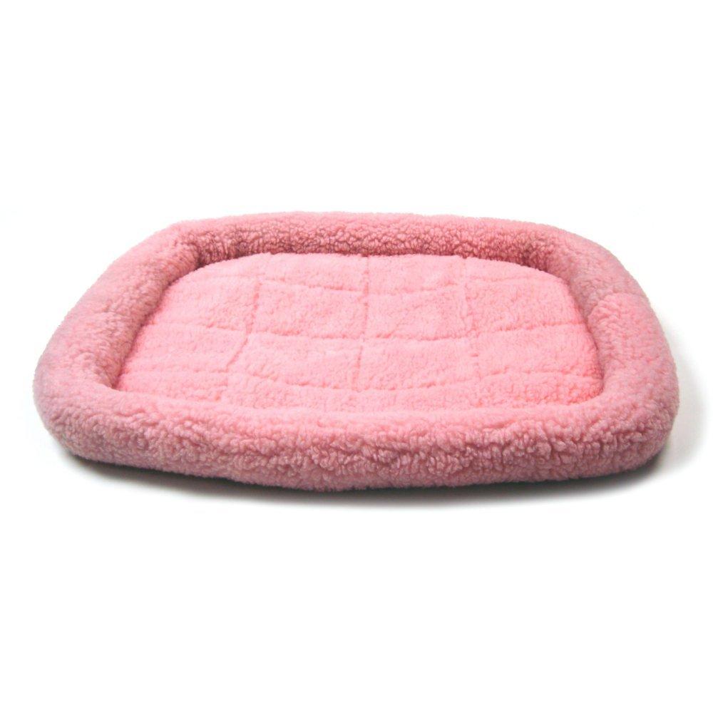 [Australia] - Precision Pet 2000 Bumper Bed, Pink Fleece 