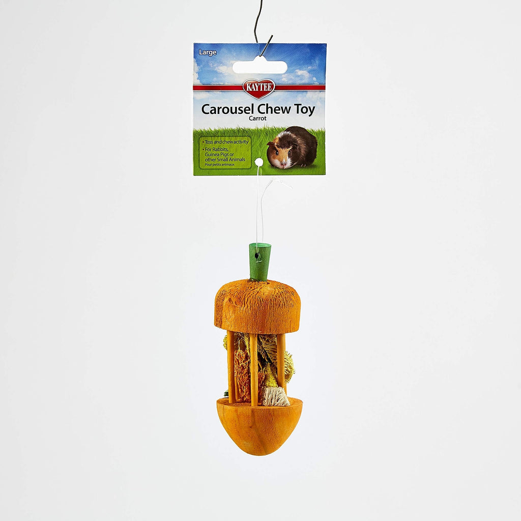 [Australia] - Kaytee Carousel Chew Toy Carrot, Large 