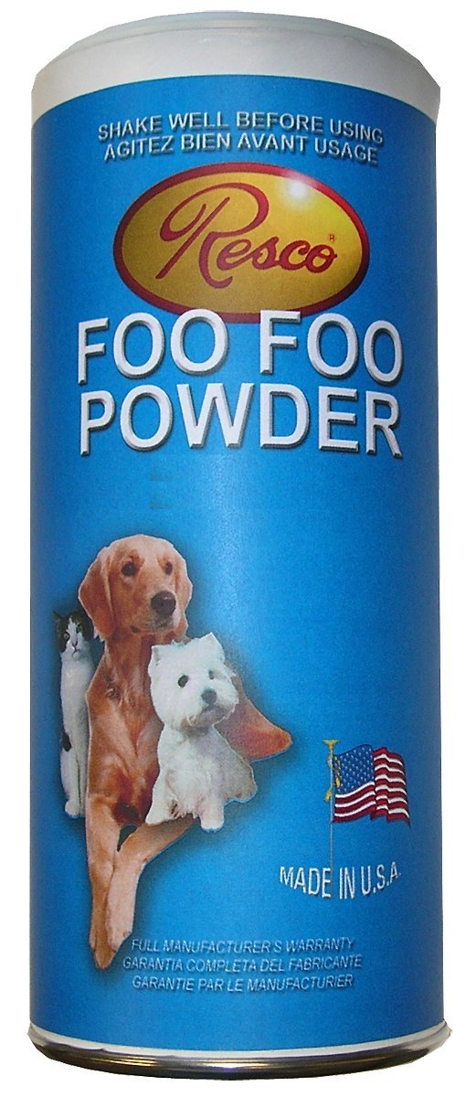 [Australia] - Resco Original Foo Foo Powder, Odorless 100% Natural Dry Shampoo and Coat Shine For Dogs, Cats, Small Pets 