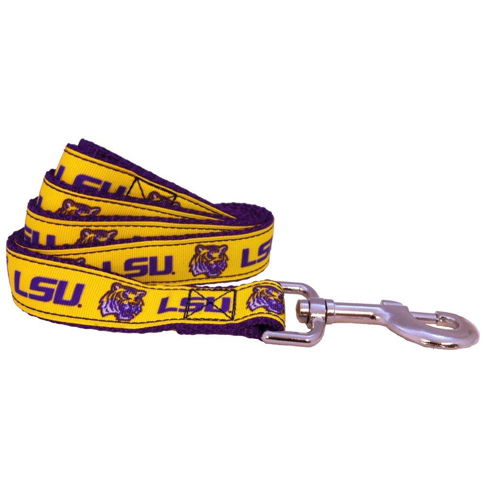 [Australia] - NCAA Louisiana State Fightin Tigers Dog Leash (Team Color, Small) 