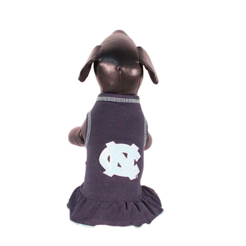 [Australia] - NCAA North Carolina Tar Heels Cheerleader Dog Dress Team Color Medium 