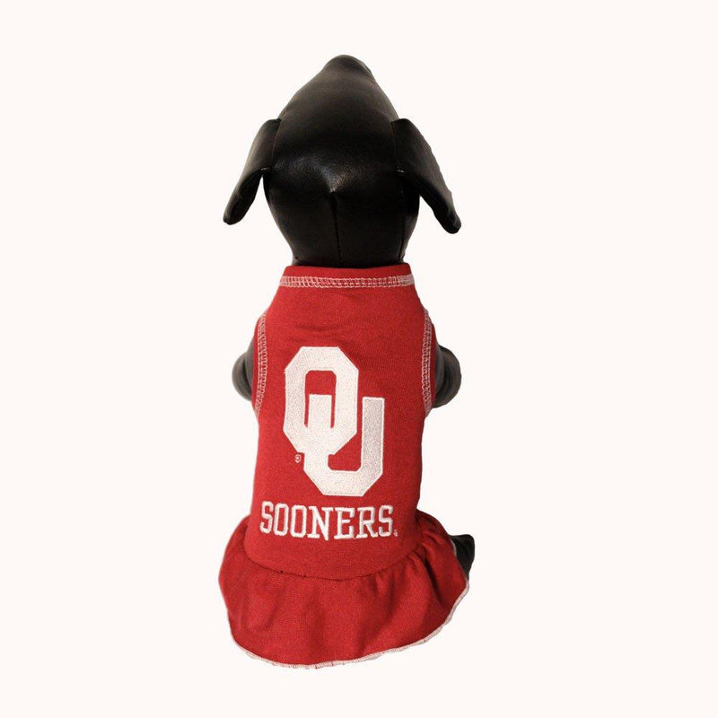 [Australia] - NCAA Oklahoma Sooners Cheerleader Dog Dress Team Color Large 