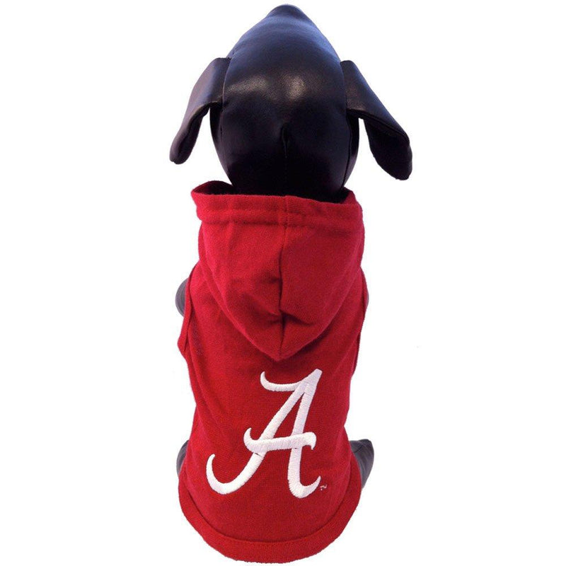 [Australia] - NCAA Alabama Crimson Tide Collegiate Cotton Lycra Hooded Dog Shirt Team Color Large 