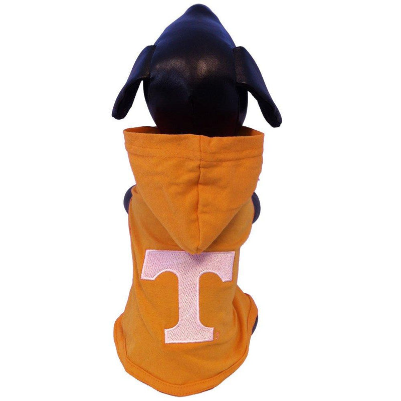 NCAA Tennessee Volunteers Cotton Lycra Hooded Dog Shirt XX-Small - PawsPlanet Australia