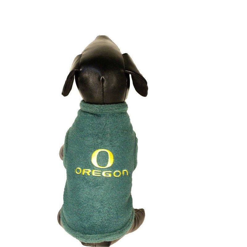 NCAA Oregon Ducks Polar Fleece Dog Sweatshirt Medium - PawsPlanet Australia