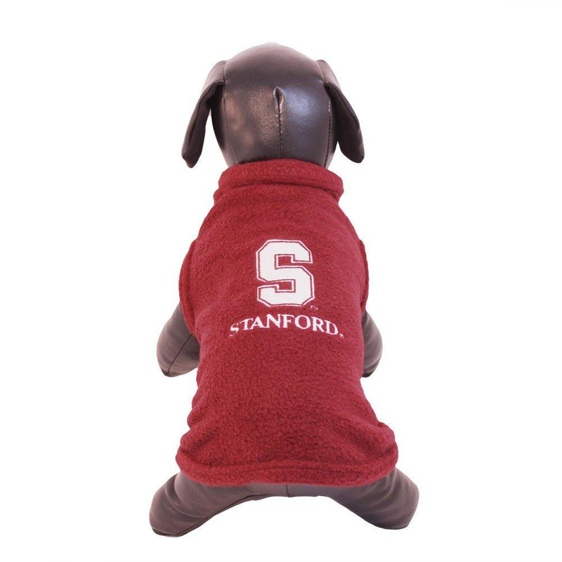 [Australia] - NCAA Stanford Cardinal Polar Fleece Dog Sweatshirt X-Large 