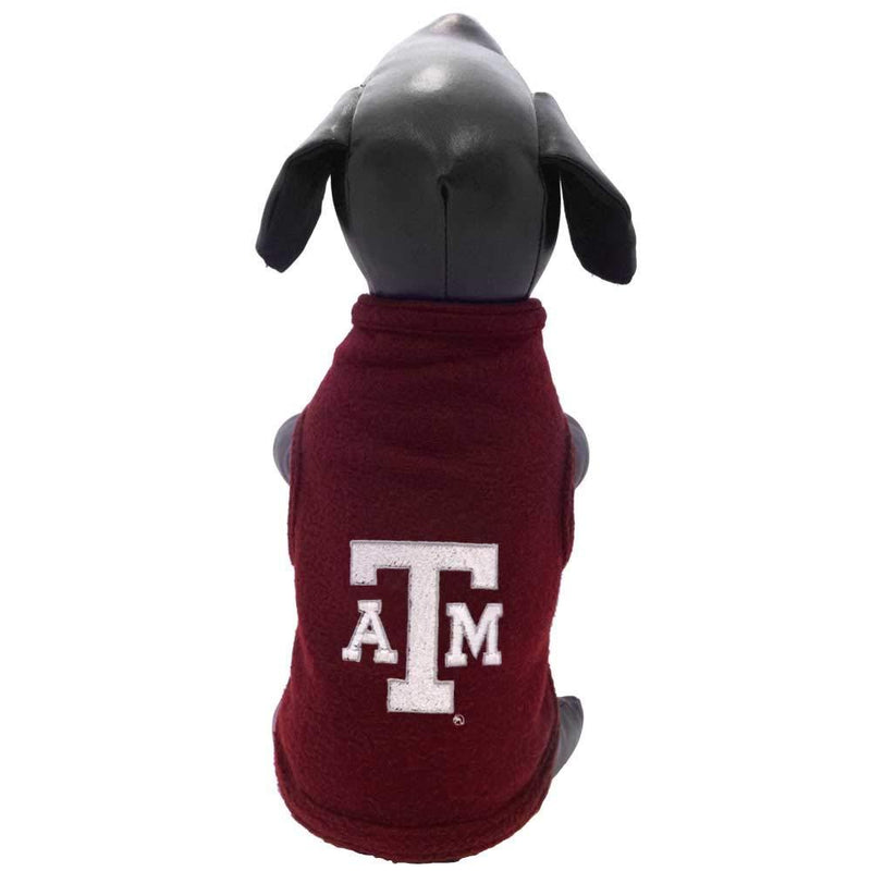 NCAA Texas A&M Aggies Polar Fleece Dog Sweatshirt Small - PawsPlanet Australia