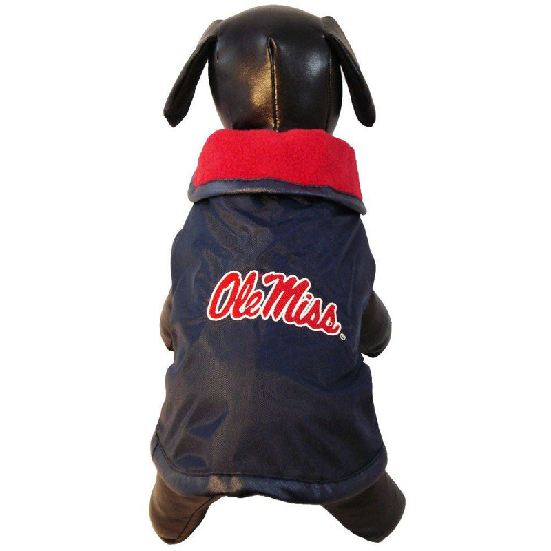 NCAA Mississippi Ole Miss Rebels All Weather Resistant Protective Dog Outerwear XX-Large - PawsPlanet Australia