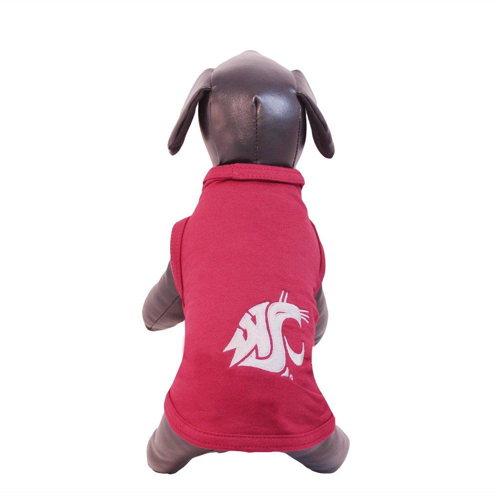 [Australia] - NCAA Washington State Cougars Cotton Lycra Dog Tank Top Small 