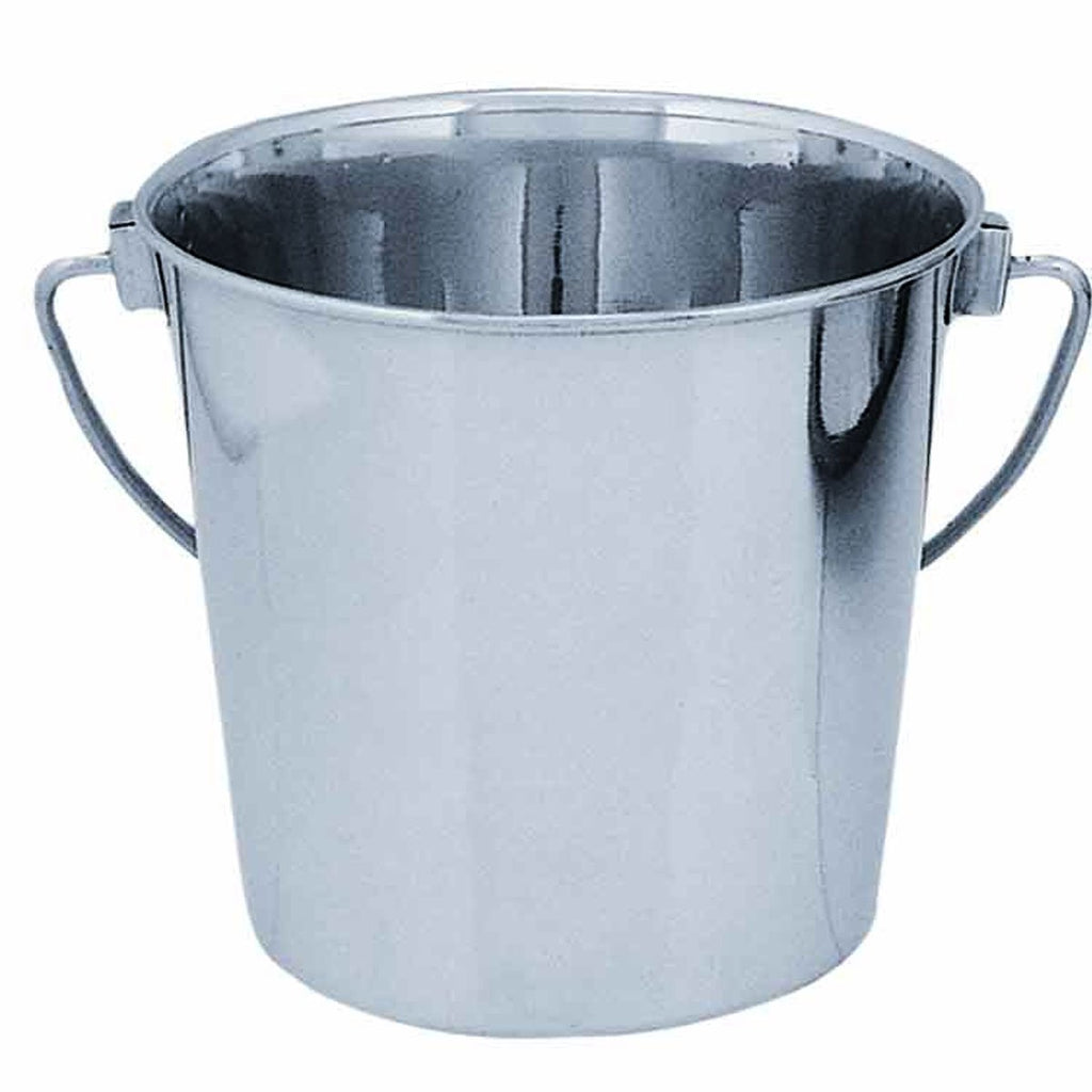 [Australia] - QT Dog Round Stainless Steel Bucket, 2 Quart 