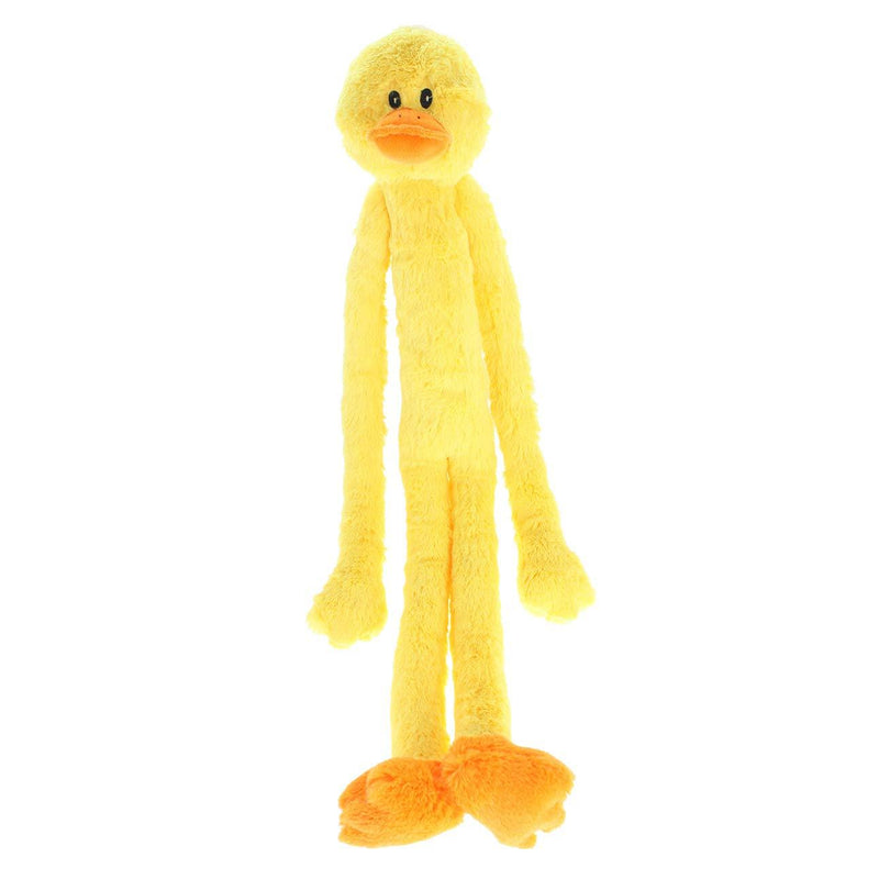 Multipet Swingin Slevin XXL Oversized 30-Inch Yellow Duck Plush Dog Toy … 27" - PawsPlanet Australia