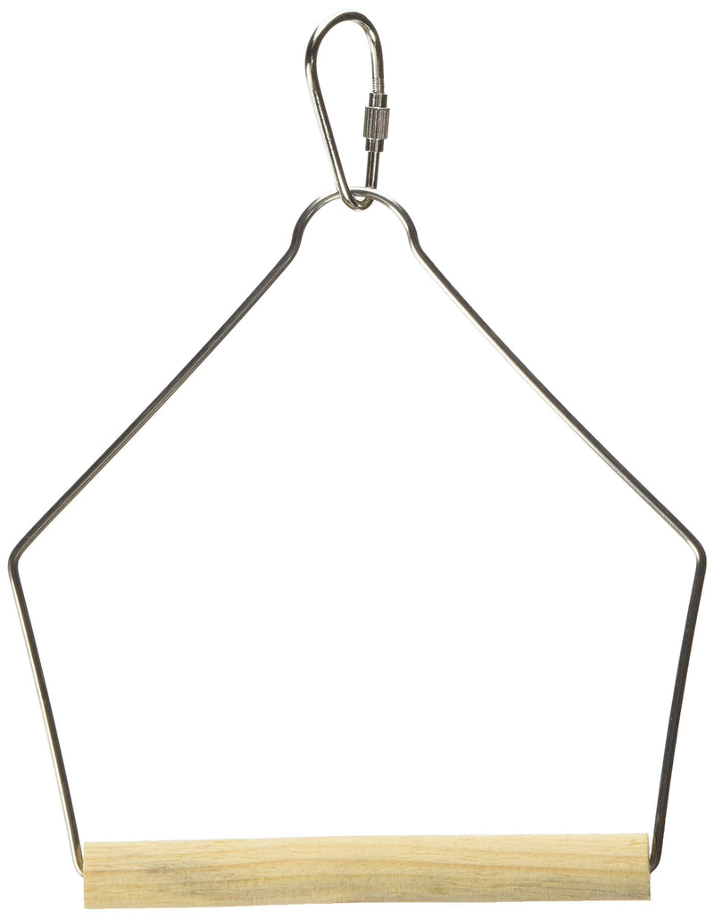 [Australia] - Prevue Pet Products BPV388 Natural Wood Birdie Basics Birch/Wire Swing, 4 by 5-Inch 