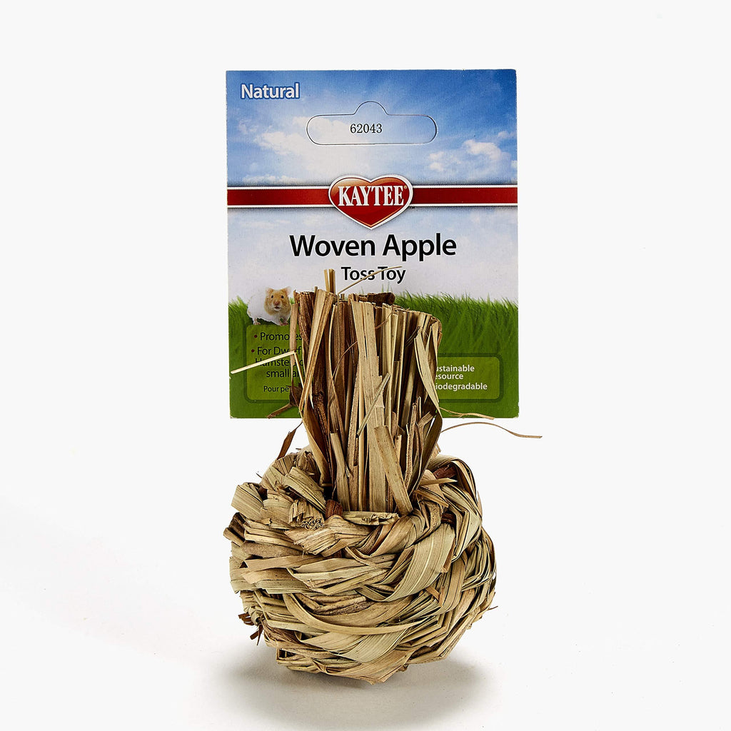 [Australia] - Kaytee Natural Sisal Woven Apple Toy 