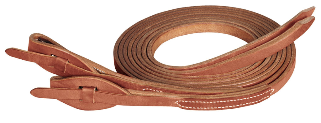 Weaver Leather ProTack Heavy Harness Split Reins Leather Tab Bit Ends - PawsPlanet Australia