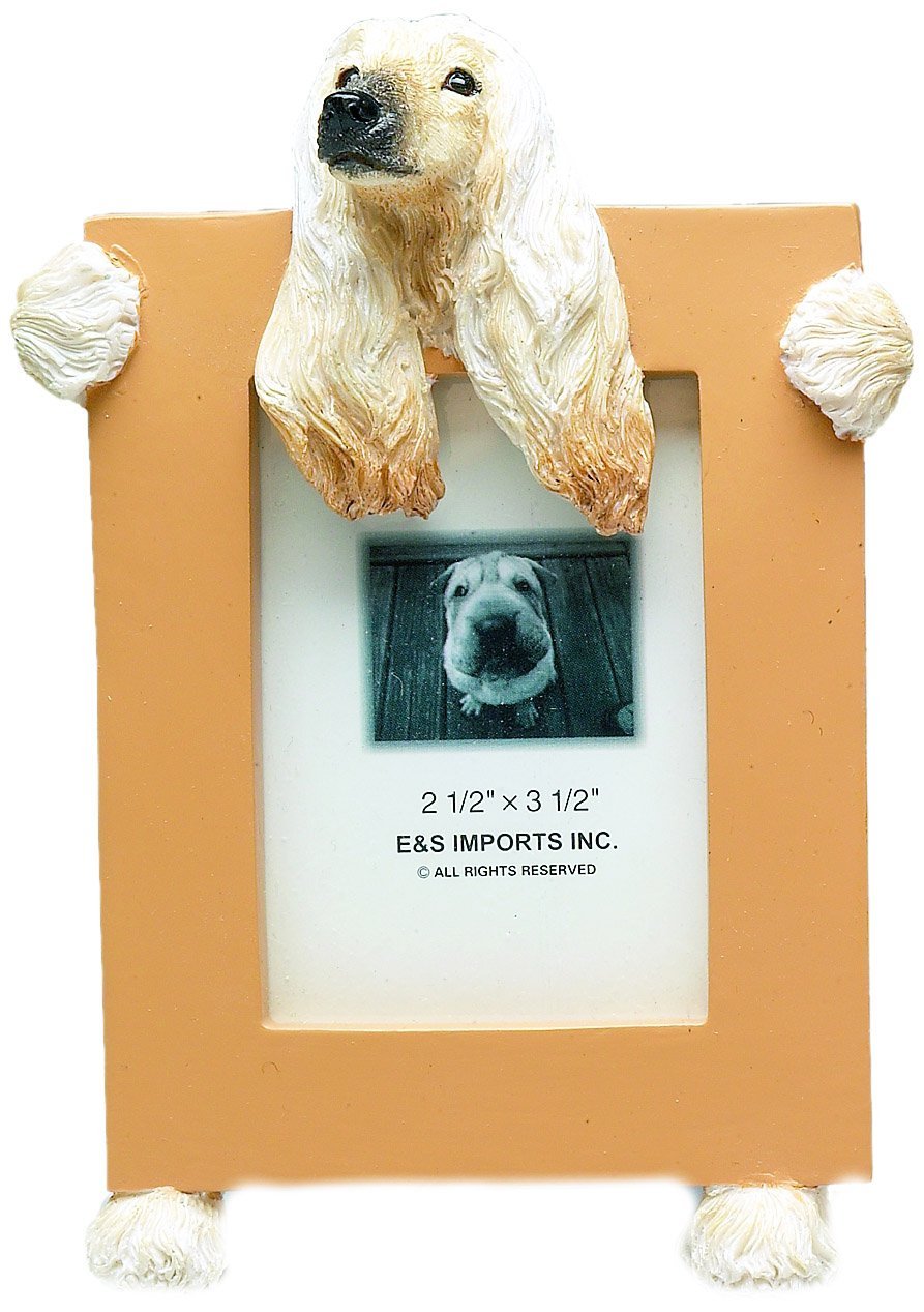 [Australia] - Afghan Picture Frame Holds Your Favorite 2.5 by 3.5 Inch Photo, Hand Painted Realistic Looking Afghan Stands 6 Inches Tall Holding Beautifully Crafted Frame, Unique and Special Afghan Gifts for Afghan Owners 