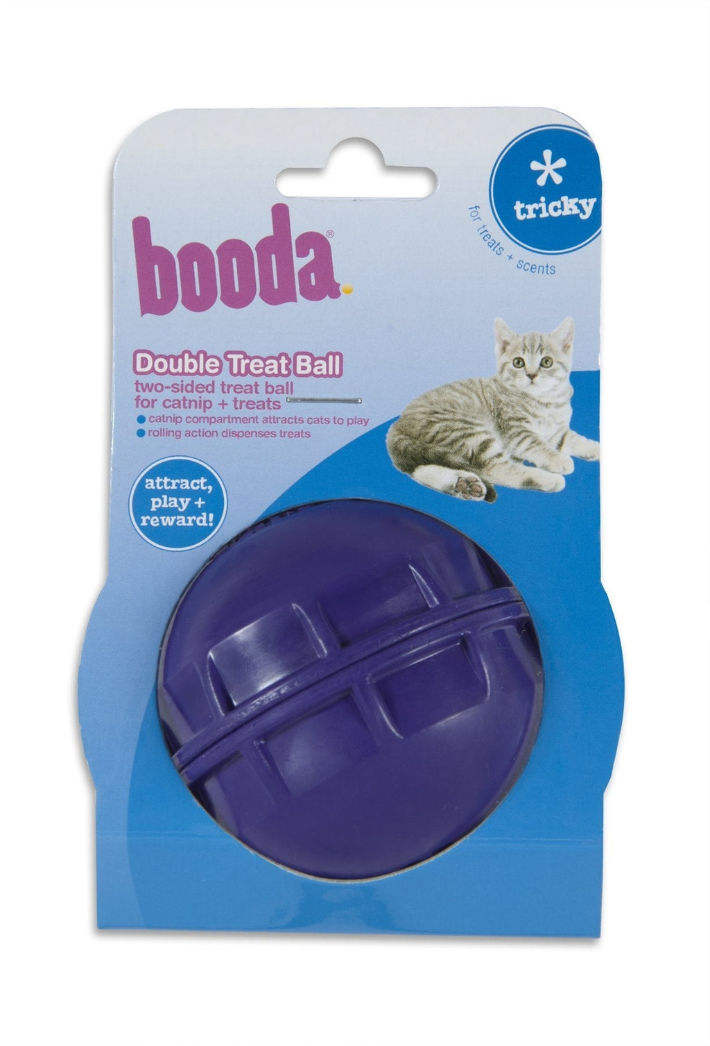 [Australia] - Petmate Double Treat Ball, Purple 