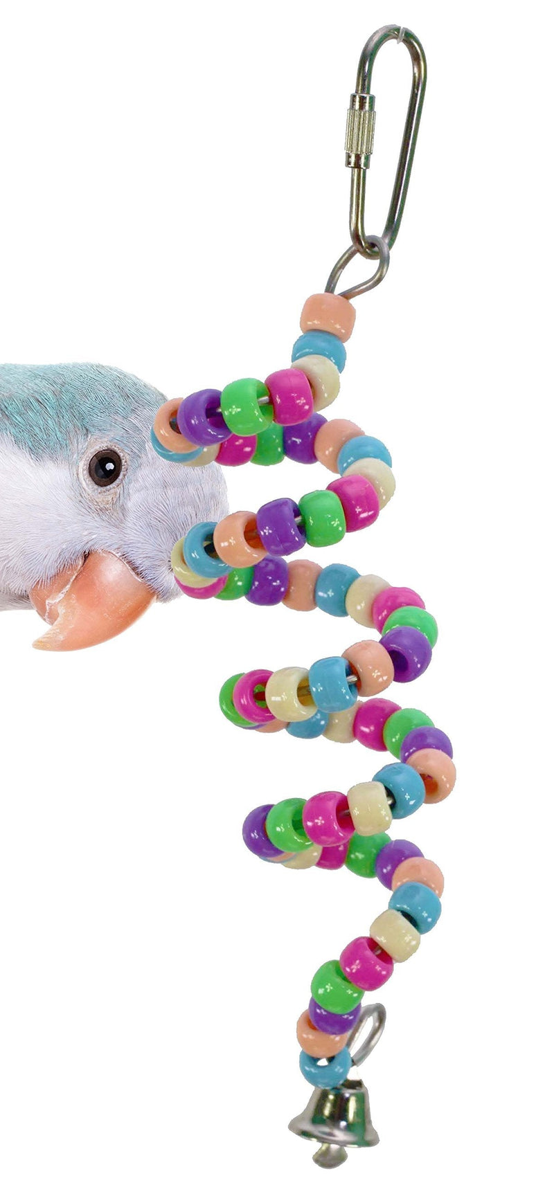 [Australia] - Bonka Bird Toys 869 Millet Holder Bird Toy Pastel Parrot cage Craft Toys Cages Cockatiel Parakeet Quality Product Hand Made in The USA 