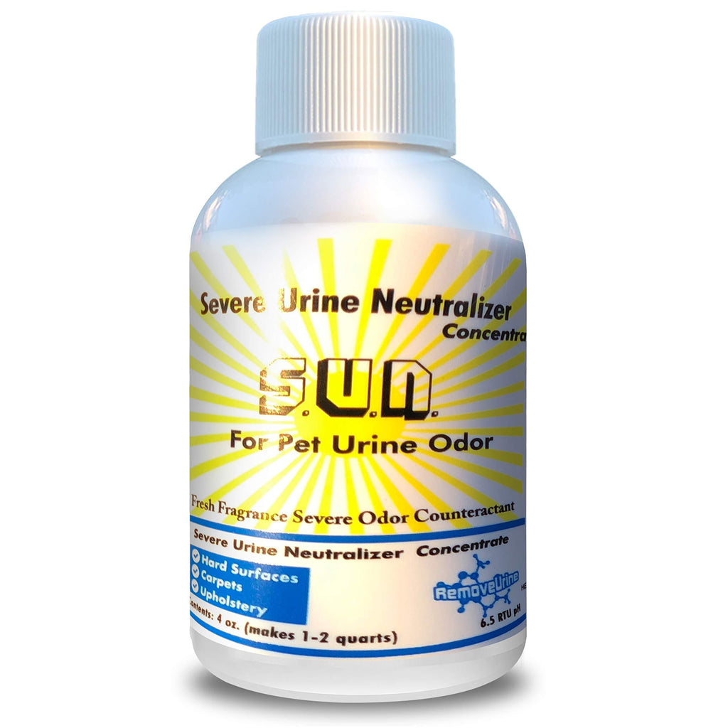 [Australia] - REMOVEURINE Severe Urine Neutralizer for Dog and Cat Urine - Best Odor Eliminator and Stain Remover for Carpet, Hardwood Floors, Concrete, Mattress, Furniture, Laundry, Turf by Remove Urine 1 Bottle 4 ounces 