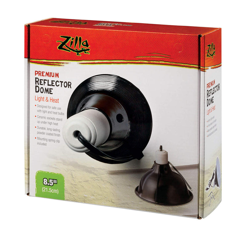 Zilla Premium Reflector Domes 8.5 Inches - PawsPlanet Australia