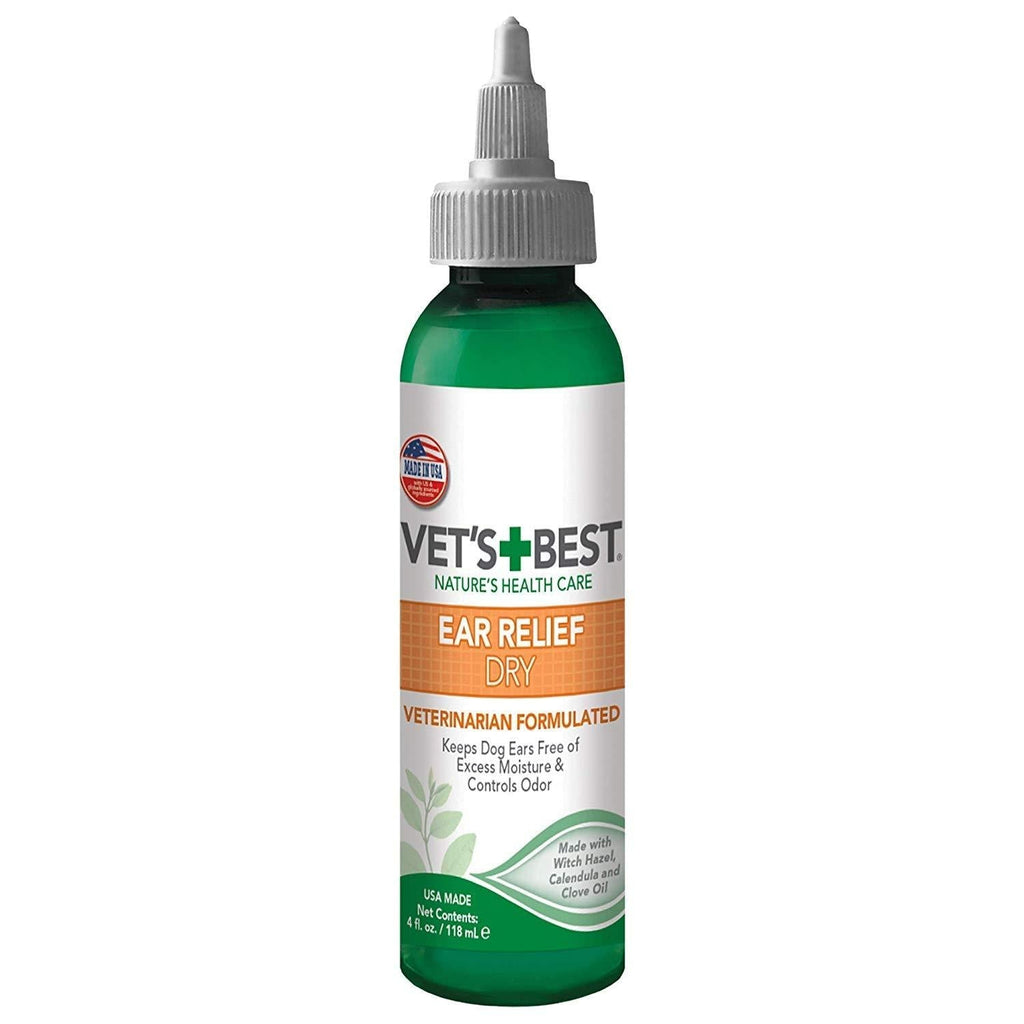 Vet's Best Dry Ear Relief for Dogs, 4 oz - PawsPlanet Australia