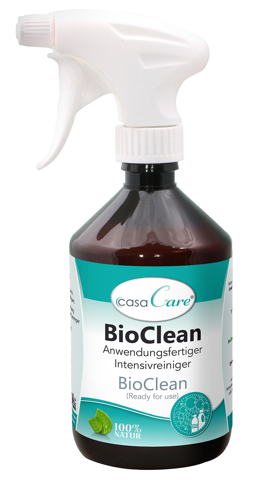 cdVet Naturprodukte casaCare BioClean Ready for use 500 ml - Allround cleaner - stubborn dirt - thorough cleaning - removes soil for pathogens - environmentally friendly - - PawsPlanet Australia