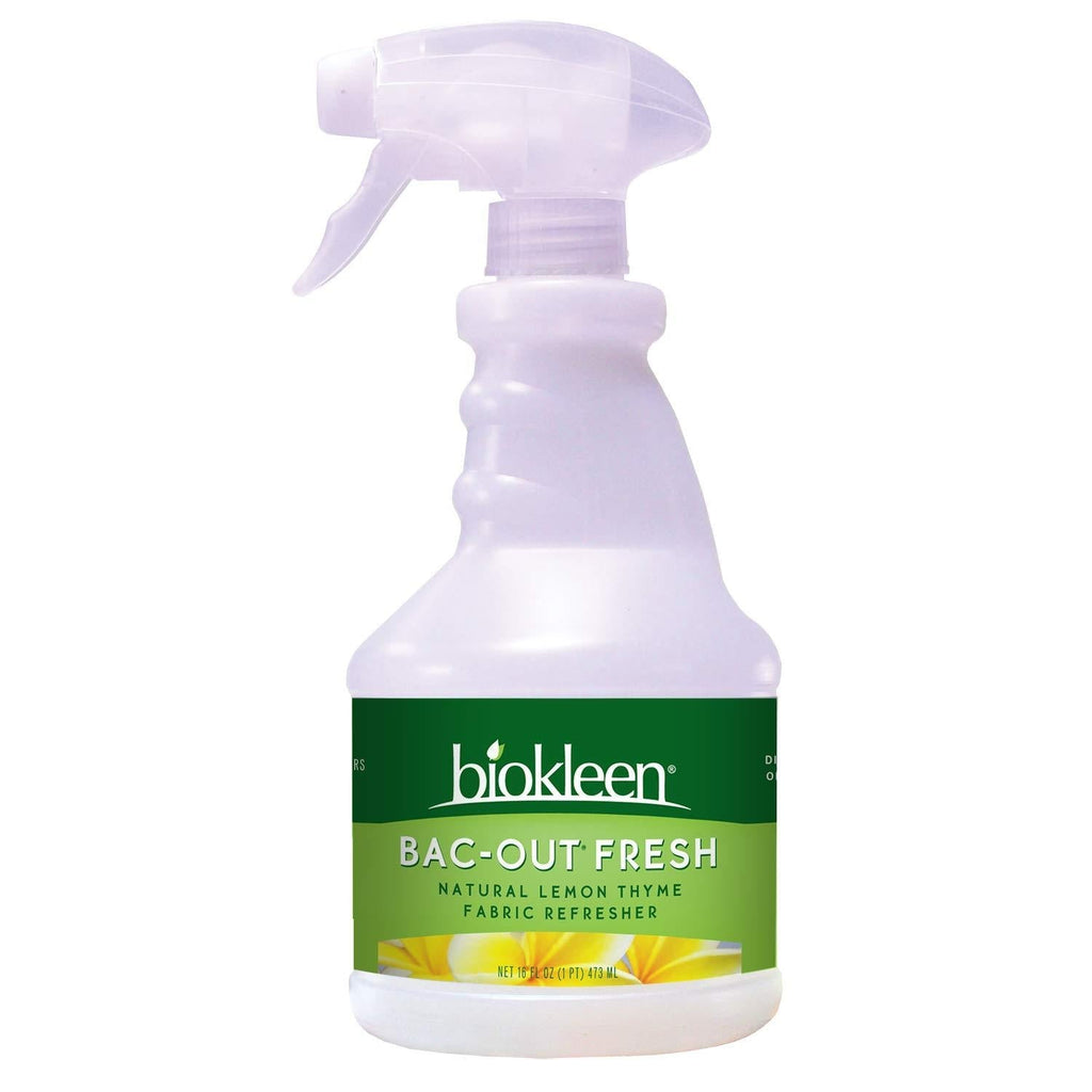 [Australia] - Biokleen Bac-Out Fresh, Fabric Refresher, Eco-Friendly, Non-Toxic, Plant-Based, No Artificial Fragrance, Colors or Preservatives, Lemon Thyme, 16 Ounces 