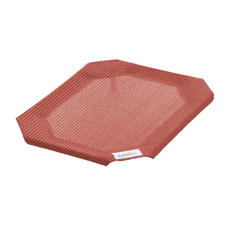 Coolaroo Replacement Cover, The Original Elevated Pet Bed by Coolaroo, Small, Terracotta - PawsPlanet Australia