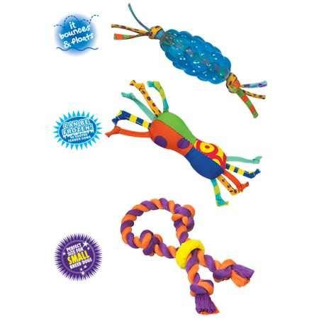 [Australia] - Petstages, Dental & Teething Dog Chew Toys Mini Chew (3-Pack) 