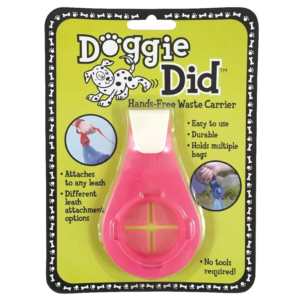 [Australia] - Doggie Did Hands-Free Dog Poop Bag Holder Pink 