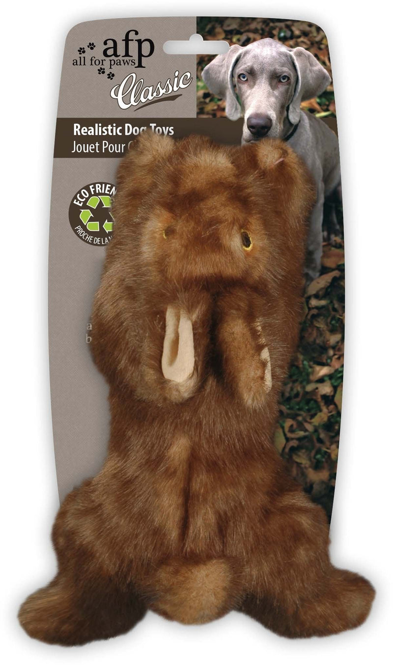 [Australia] - ALL FOR PAWS Classic Brown Rabbit Pet Toys Small Standard Packaging 