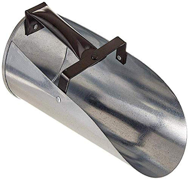 Farm Tuff Ir 2062 Metal Galvanized, 2-Quart Feed Scoop 2 Quart - PawsPlanet Australia