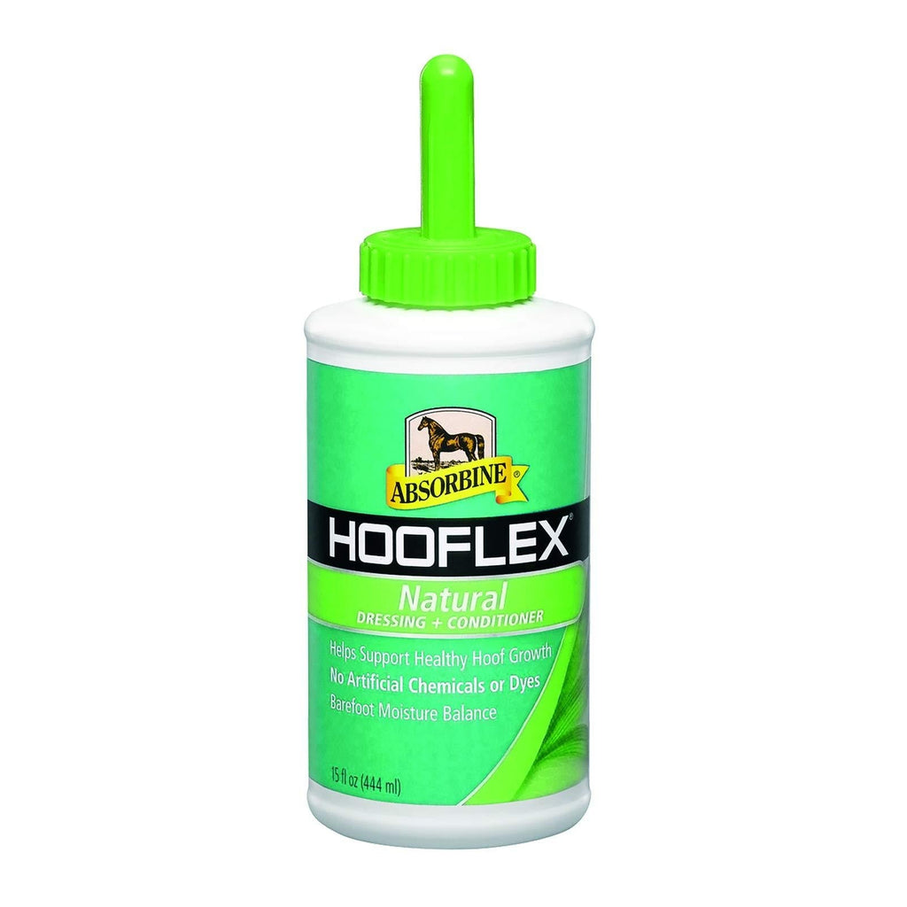 Absorbine Hooflex All Natural Dressing & Conditioner, 15oz, Includes Applicator Brush - PawsPlanet Australia