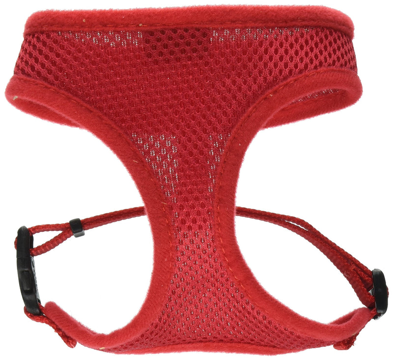 [Australia] - Coastal Pet Products DCP6313RED Nylon Comfort Soft Adjustable Dog Harness, XX-Small, Red 