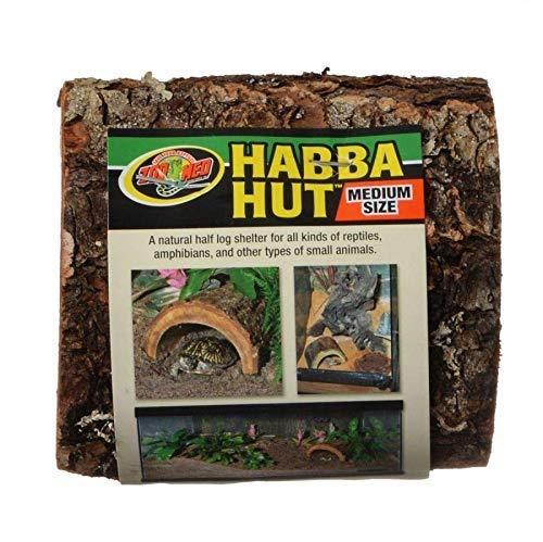[Australia] - Habba Hut for Terrariums [Set of 2] Size: Medium (5"L x 5.5"W x 3"H) 