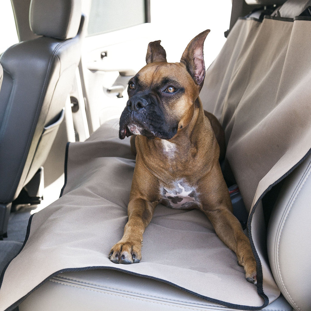 [Australia] - Tan Universal Waterproof Back Seat Cover By Majestic Pet Products 