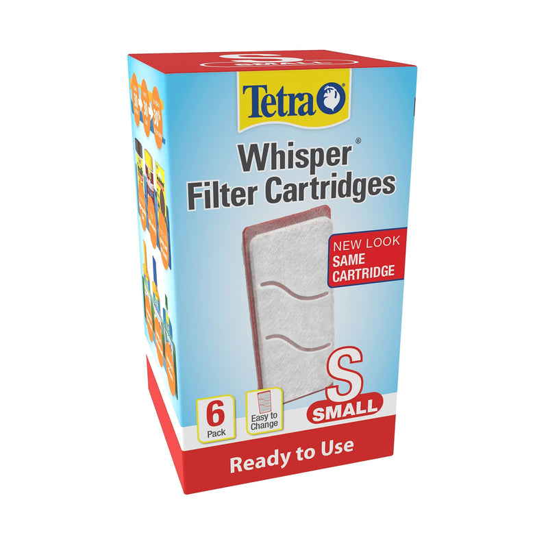 Tetra Whisper Bio-Bag Filter Cartridges for Aquarium Filtration Small (Pack of 6) - PawsPlanet Australia