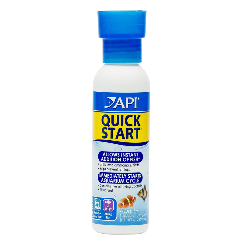 API Quick Start Nitrifying Bacteria, for Freshwater and Saltwater Aquarium 4-Ounce - PawsPlanet Australia