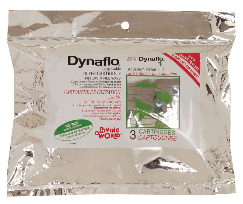 [Australia] - Living World Dynaflo No.1 Filter Cartridge, 3 filter cartridge Per Pack 