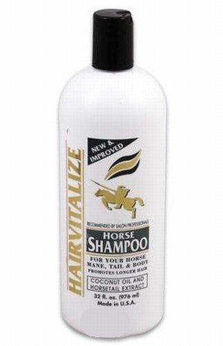 [Australia] - HairVitalize Horse Shampoo with Coconut Oil & Horsetail Extract 32 Oz Safe for Human Use! 