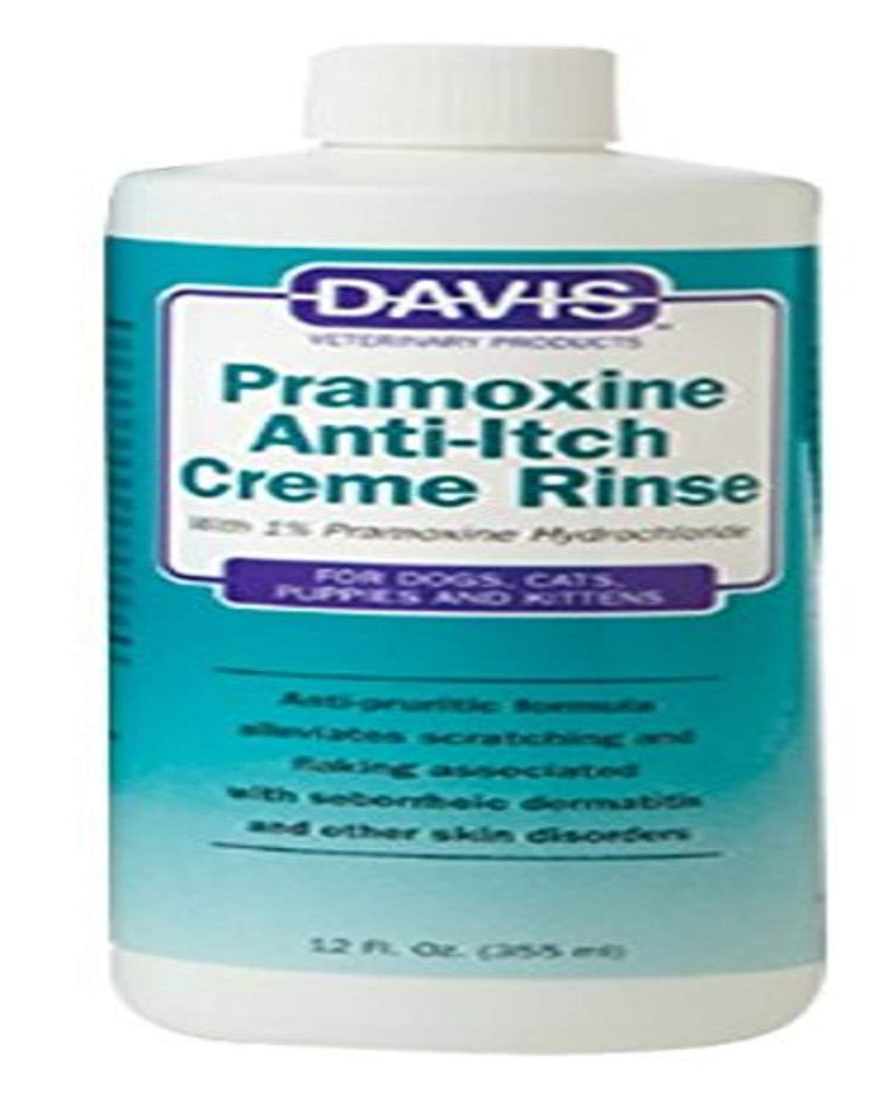 Davis Pramoxine Anti Itch Dog and Cat Creme Rinse, 12-Ounce - PawsPlanet Australia