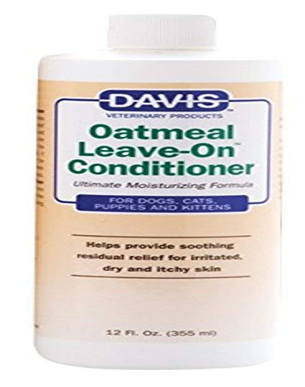 [Australia] - Davis Oatmeal Leave-On Dog and Cat Conditioner, 12-Ounce 