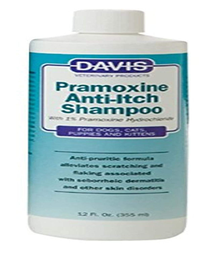 [Australia] - Davis Pramoxine Anti-Itch Dog and Cat Shampoo, 12-Ounce 12-Ounces 