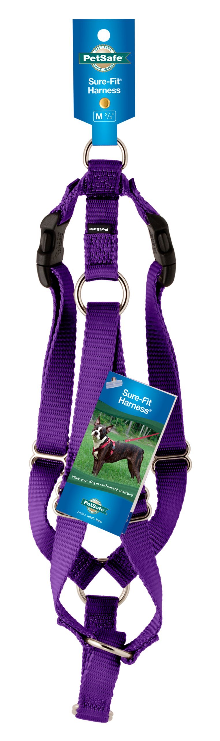 [Australia] - PetSafe Surefit Dog Harness, 3/8" Petite, Deep Purple xs 