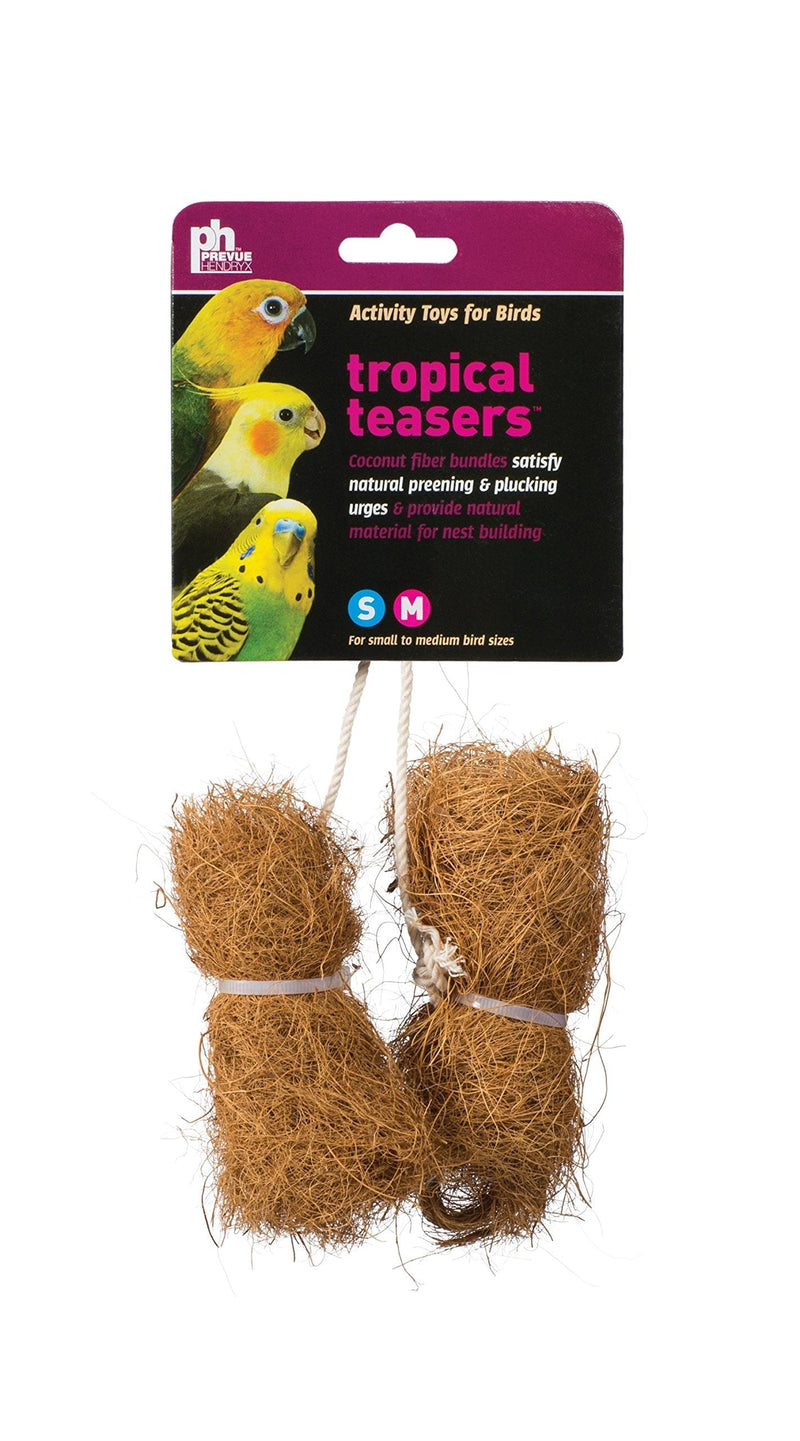 [Australia] - Prevue Pet Products BPV62091 2-Pack Tropical Teaser Coco Bundles Bird Toy 