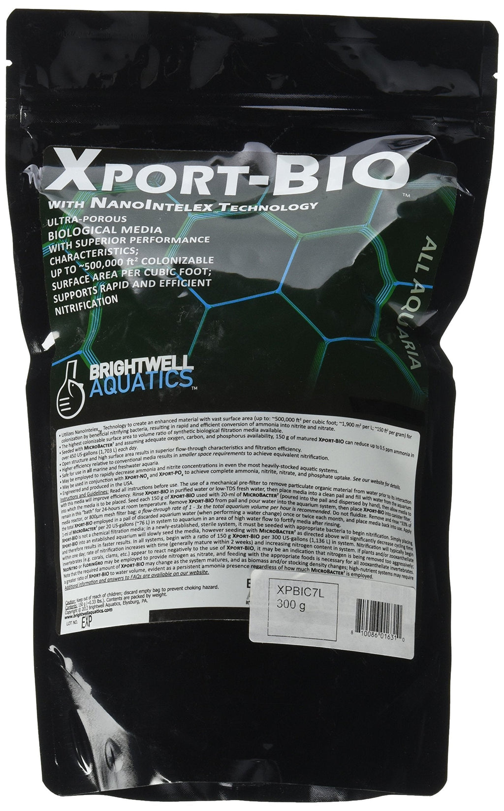 [Australia] - Brightwell Aquatics Xport-BIO, ultra-porous biological media with superior performance characteristics, 300g (10.6oz) 