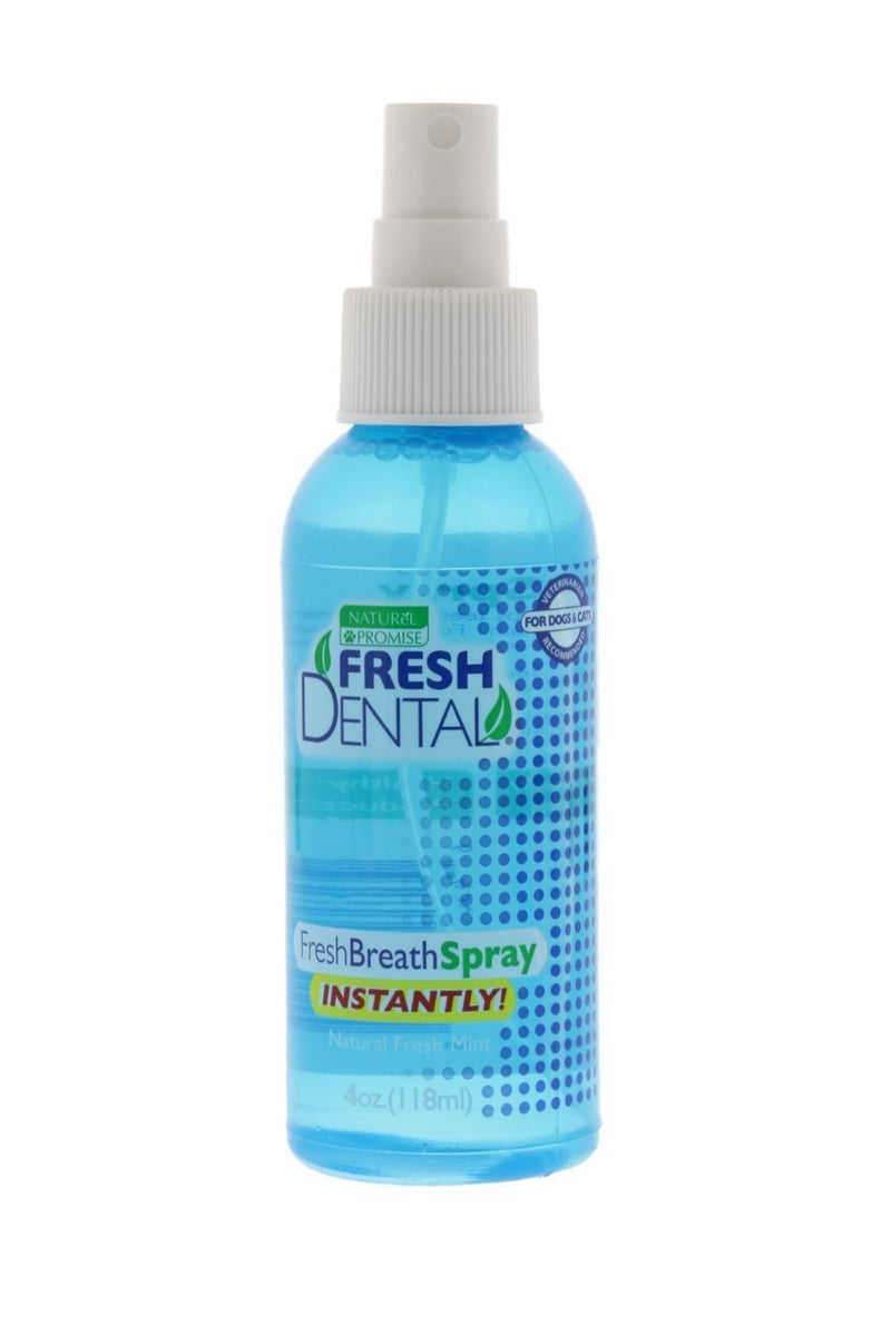 Naturel Promise DNP33013 Fresh Dental Dog Spray, 4-Ounce - PawsPlanet Australia