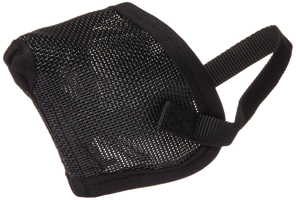 [Australia] - Pro Guard Mesh Dog Muzzle for Short Nose - Flat Faced Dogs, (Pug Muzzle) one Size Fits All 