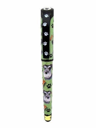 [Australia] - E&S Pets Schnauzer Pen Easy Glide Gel Pen, Refillable with A Perfect Grip, Great for Everyday Use, Perfect Schnauzer Gifts for Any Occasion 