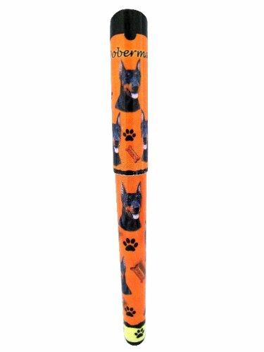 [Australia] - E&S Pets Doberman Pen Easy Glide Gel Pen, Refillable with A Perfect Grip, Great for Everyday Use, Perfect Doberman Gifts for Any Occasion 